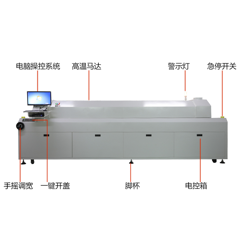smt設備草莓视频官网回流焊800L