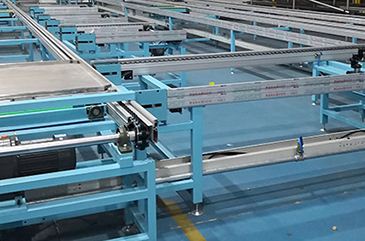 自動化設備中倍速鏈自（zì）動化生產線的特點